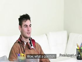 Мужик приперся на порно кастинг